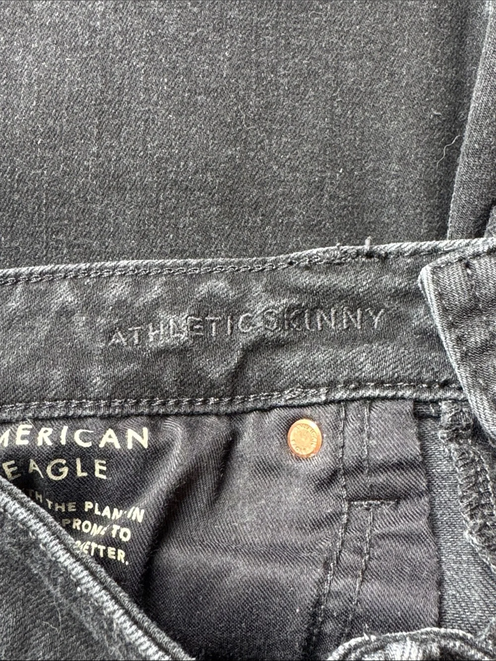 American Eagle Outfitters Men's Skinny Jeans in Black